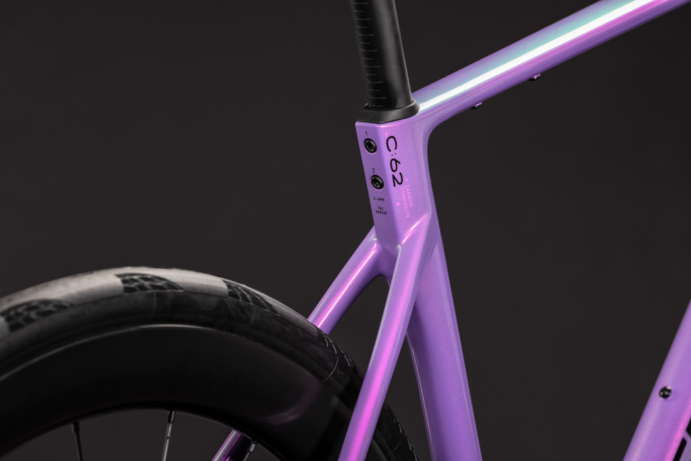 BICICLETA CUBE ATTAIN C:62 SLT COSMICPURPLE BLACK 2027 56 cm [4]