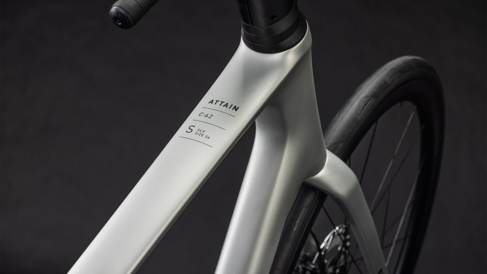 BICICLETA CUBE ATTAIN C:62 SLX SLEEKGREY PRISM 2026 47 cm [2]