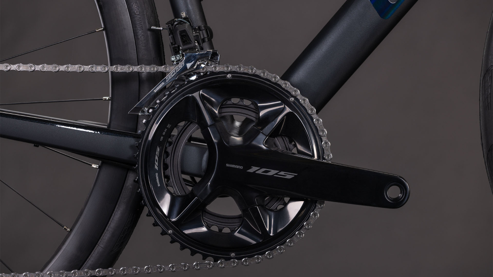 BICICLETA CUBE ATTAIN SLX COAL PRISM 2026 62 cm [5]