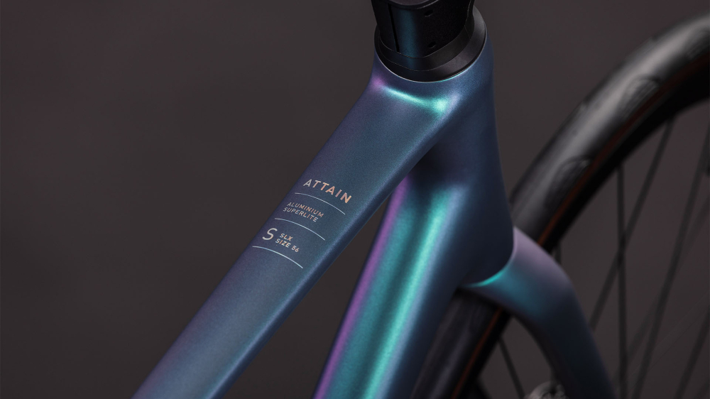 BICICLETA CUBE ATTAIN SLX SMARAGDGREY PRISM 2026 62 cm [2]