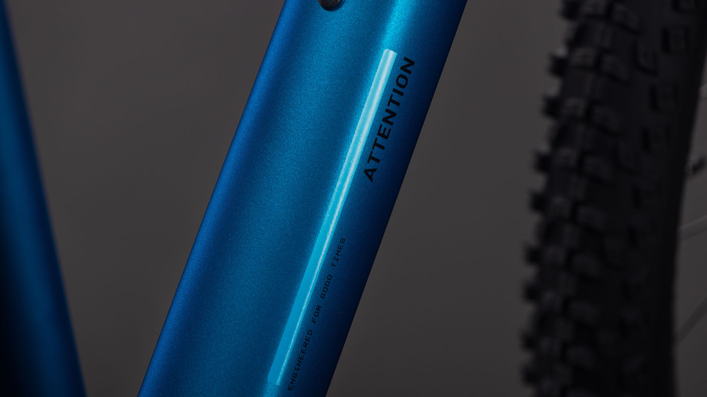 BICICLETA CUBE ATTENTION PRO ELECTRICBLUE BLUE 2026 cadru S (15") - roti 27.5 [2]