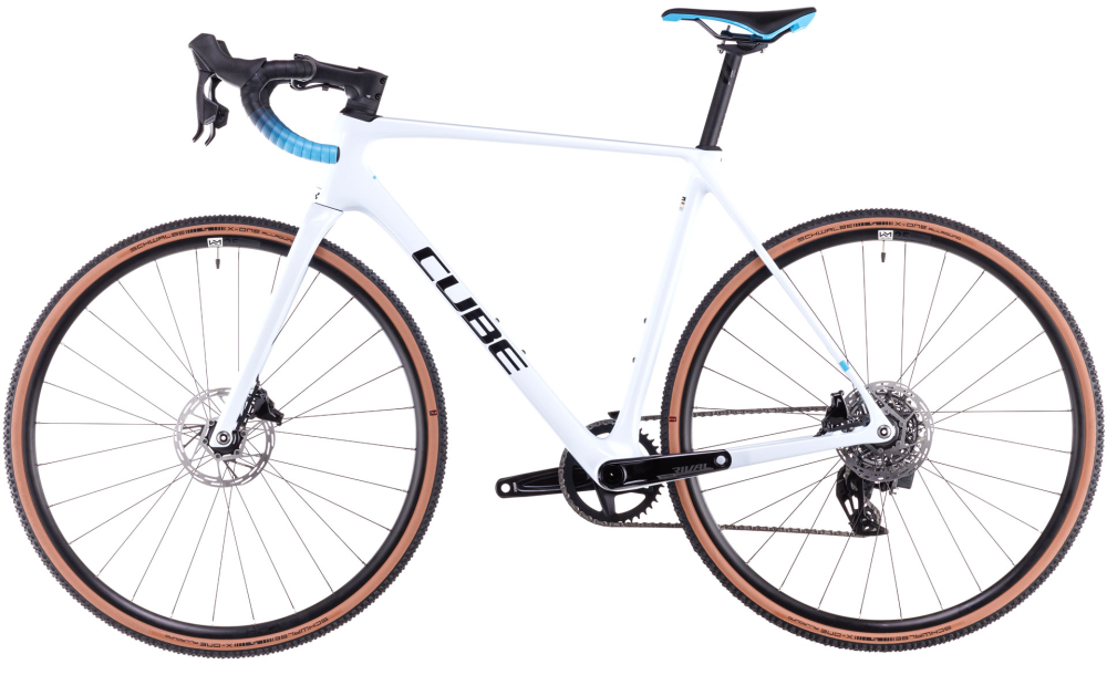 BICICLETA CUBE CROSS RACE C:62 RACE POLARWHITE BLUE 2025 56 cm [5]