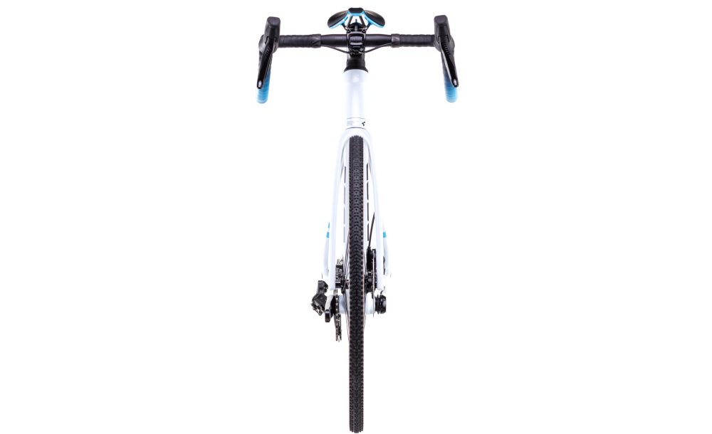 BICICLETA CUBE CROSS RACE C:62 RACE POLARWHITE BLUE 2025 58 cm [3]
