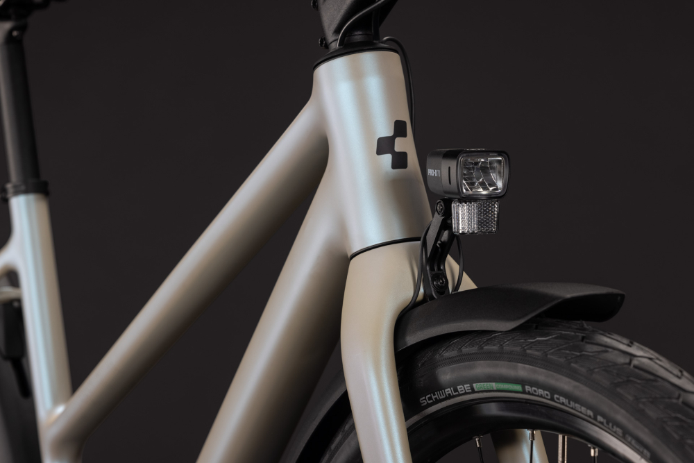 BICICLETA CUBE EDITOR ONE FE TRAPEZE GLINTSAND BLACK 2027 46 cm [5]