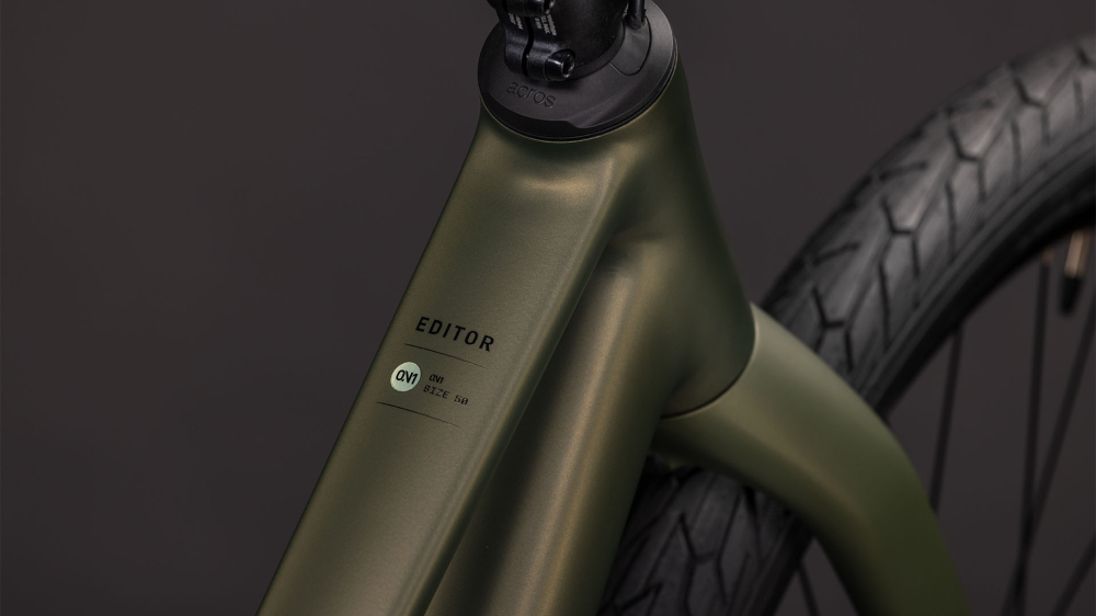 BICICLETA CUBE EDITOR ONE TRAPEZE REEDGREEN BLACK 2026 50 cm [2]