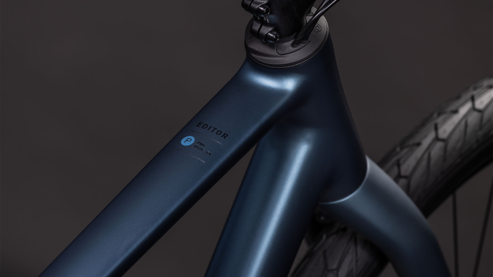 BICICLETA CUBE EDITOR PRO MINERALBLUE CHROME 2026 58 cm [2]