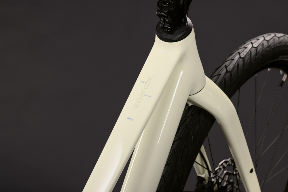 BICICLETA CUBE EDITOR PRO TRAPEZE MELLOWYELLOW LILAC 2027 46 cm [2]