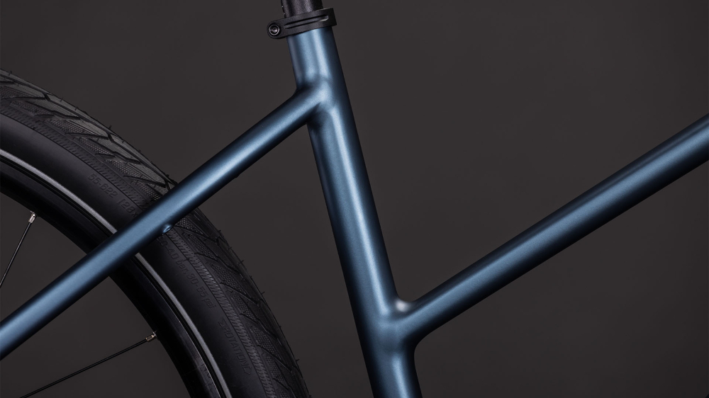 BICICLETA CUBE EDITOR PRO TRAPEZE MINERALBLUE CHROME 2026 50 cm [4]