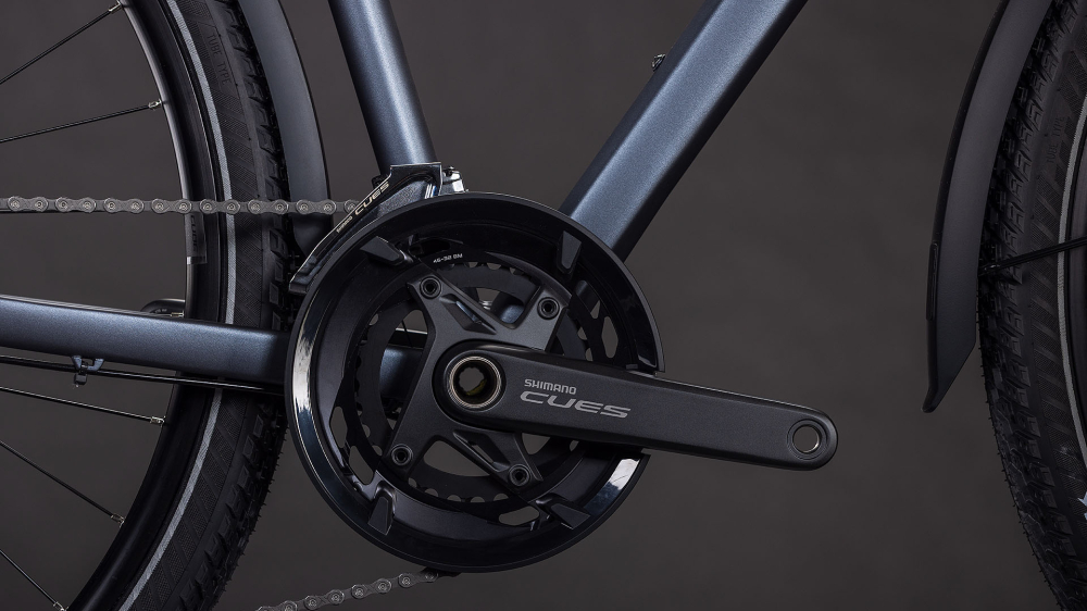 BICICLETA CUBE KATHMANDU EXC TRAPEZE METALLICGREY CHROME 2026 46 cm [4]