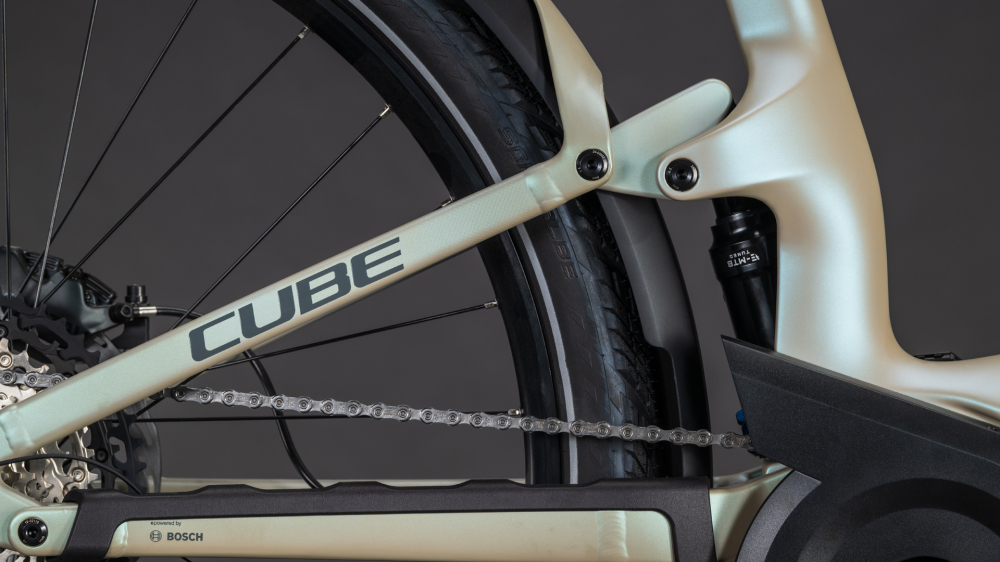 BICICLETA CUBE KATHMANDU HYBRID ONE11 HPC SLT 800 GLINTSAND OATGREY 2026 54 cm [5]