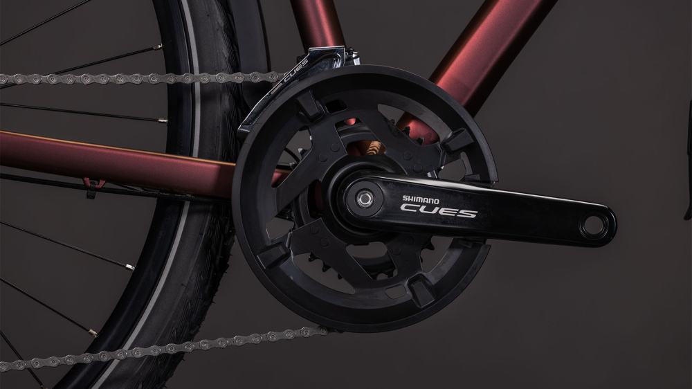 BICICLETA CUBE KATHMANDU PRO TRAPEZE SUNGLOW PRIZM 2026 50 cm [5]