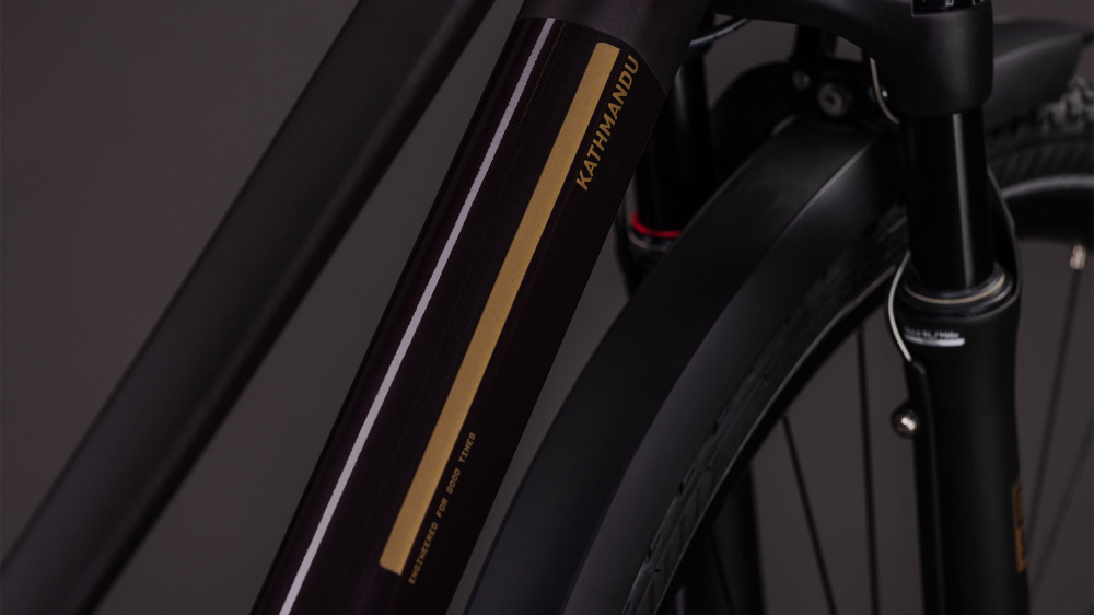 BICICLETA CUBE KATHMANDU SLX TRAPEZE SOLARECLIPSE GOLD 2026 46 cm [3]