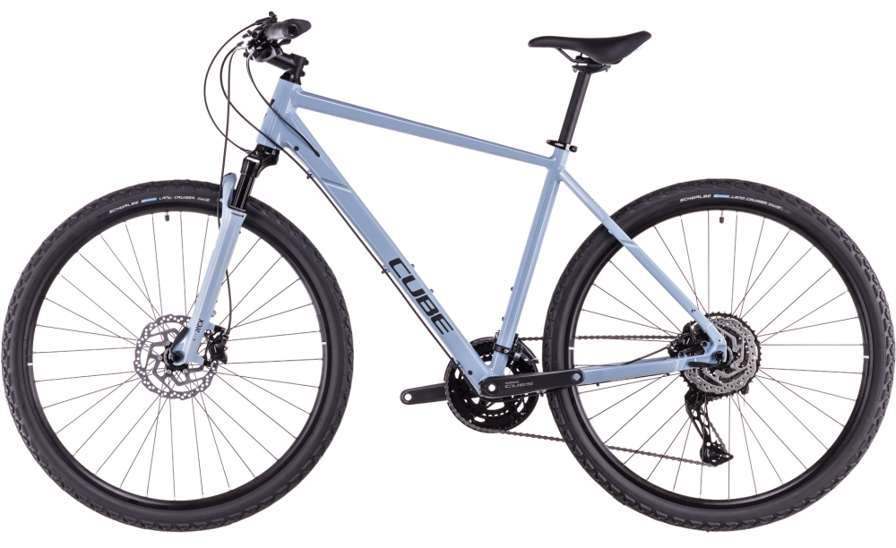BICICLETA CUBE NATURE EXC PIGEONBLUE BLACK 2025 62 cm [5]