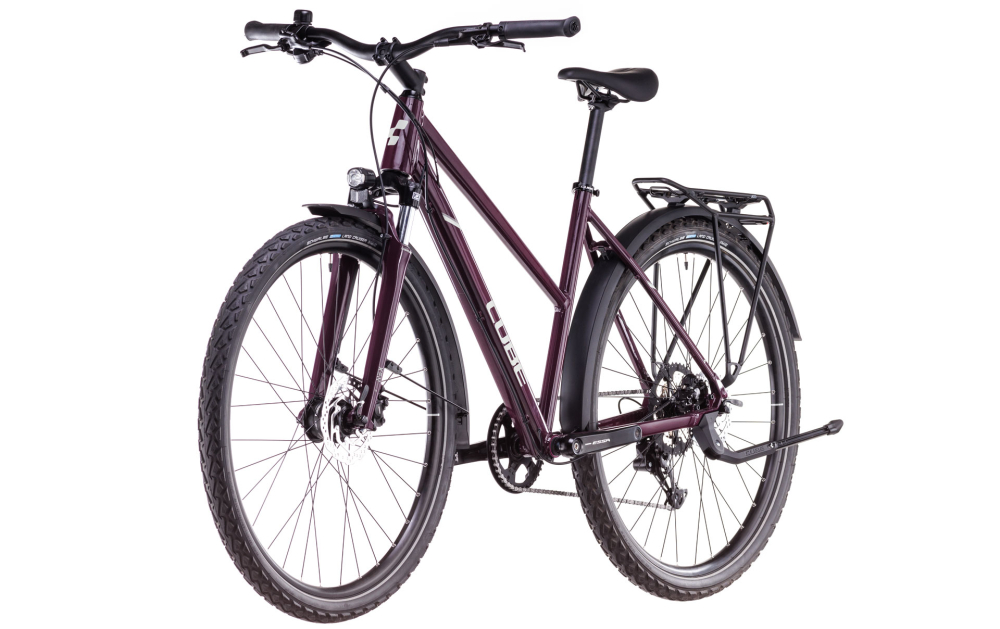 BICICLETA CUBE NATURE ONE ALLROAD TRAPEZE AMARONE LUNAR 2025 M (54 cm) [4]
