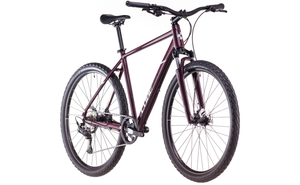 BICICLETA CUBE NATURE ONE AMARONE LUNAR 2025 58 cm [2]