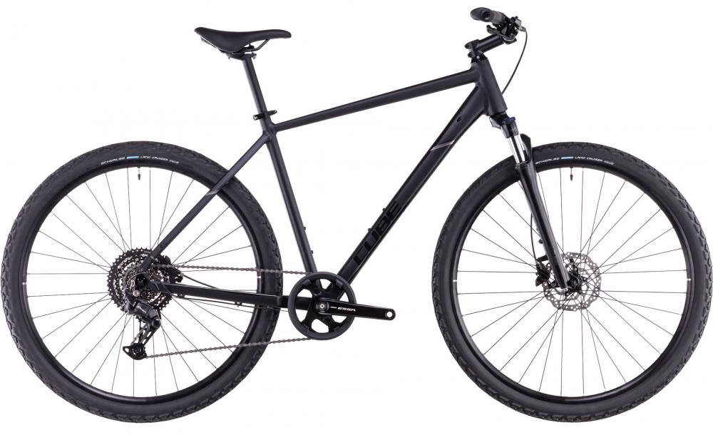 BICICLETA CUBE NATURE ONE BLACK BLACK 2025 54 cm [1]