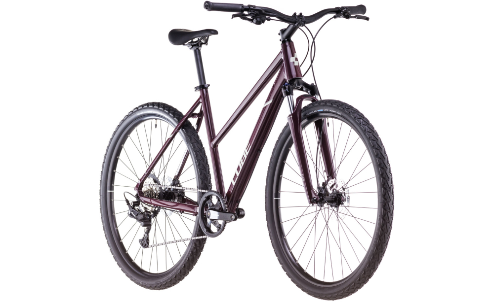 BICICLETA CUBE NATURE ONE TRAPEZE AMARONE LUNAR 2025 50 cm [2]