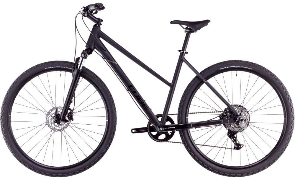 BICICLETA CUBE NATURE ONE TRAPEZE BLACK BLACK 2025 M (54 cm) [5]