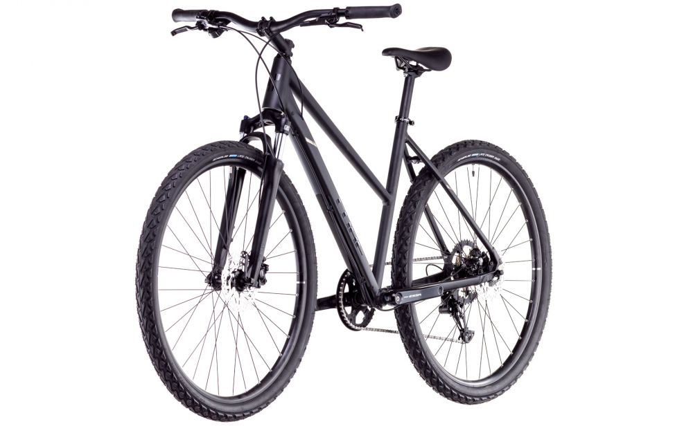 BICICLETA CUBE NATURE ONE TRAPEZE BLACK BLACK 2025 S (50 cm) [4]