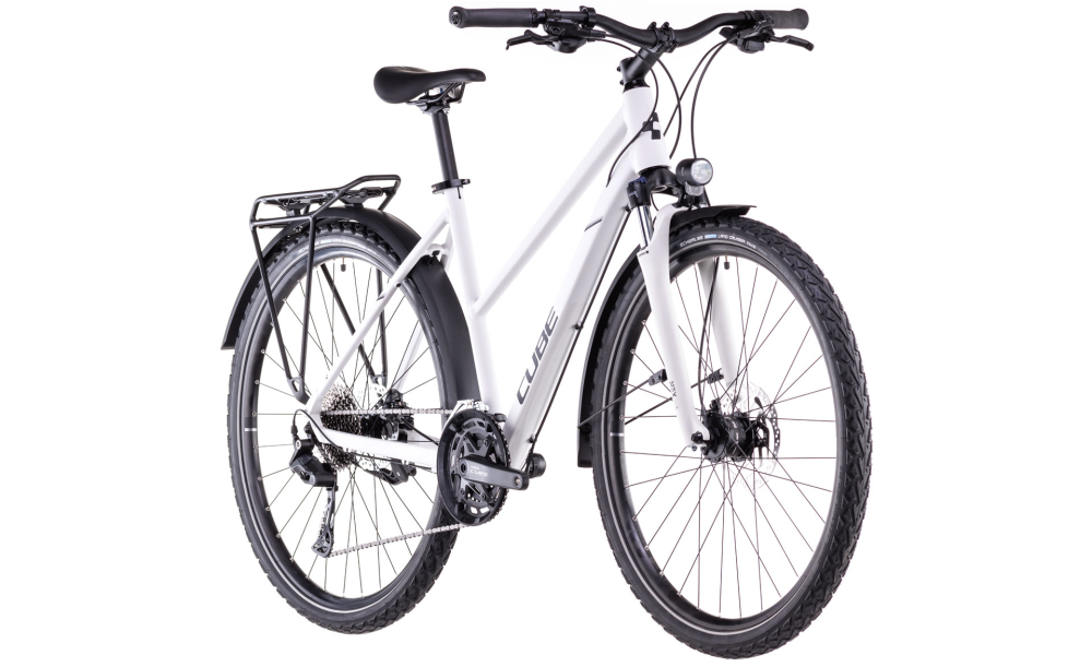 BICICLETA CUBE NATURE PRO ALLROAD TRAPEZE COTTON GREY 2025 XS (46 cm) [2]