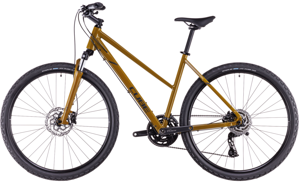 BICICLETA CUBE NATURE PRO TRAPEZE WILLOWGREEN BLACK 2025 S (50 cm) [5]