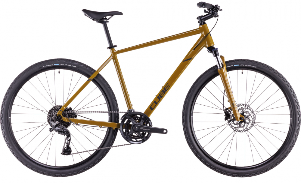 BICICLETA CUBE NATURE PRO WILLOWGREEN BLACK 2025 54 cm [1]