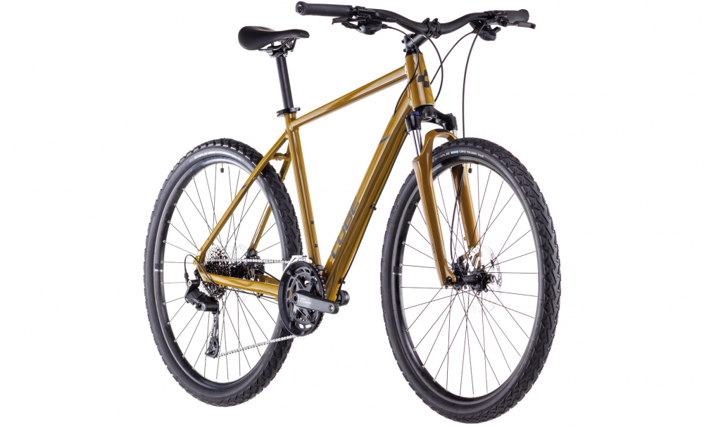BICICLETA CUBE NATURE PRO WILLOWGREEN BLACK 2025 54 cm [2]