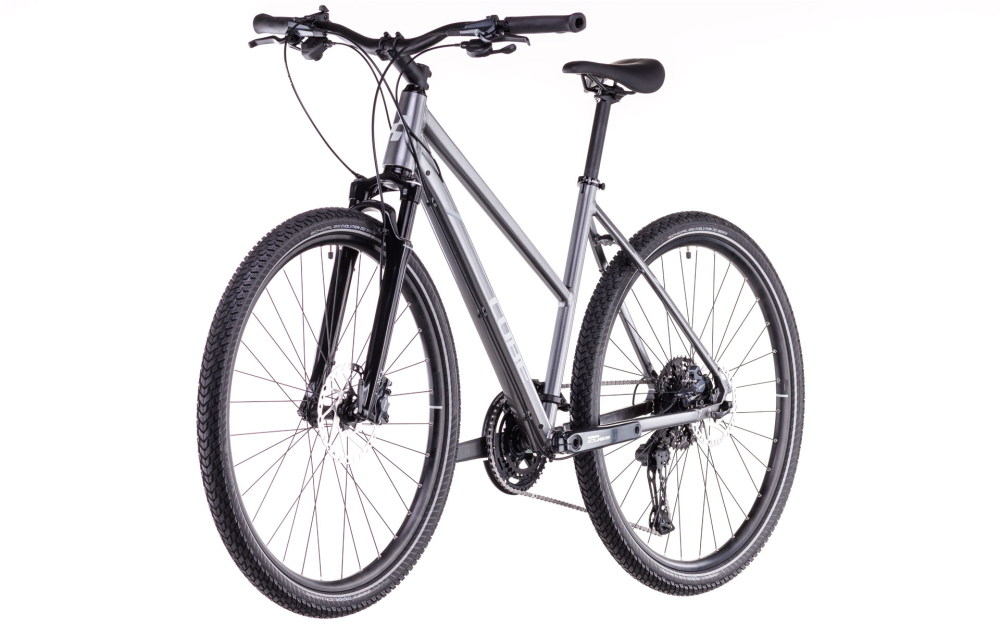 BICICLETA CUBE NATURE SLX TRAPEZE GRAPHITE FOSSIL 2025 S (50 cm) [4]