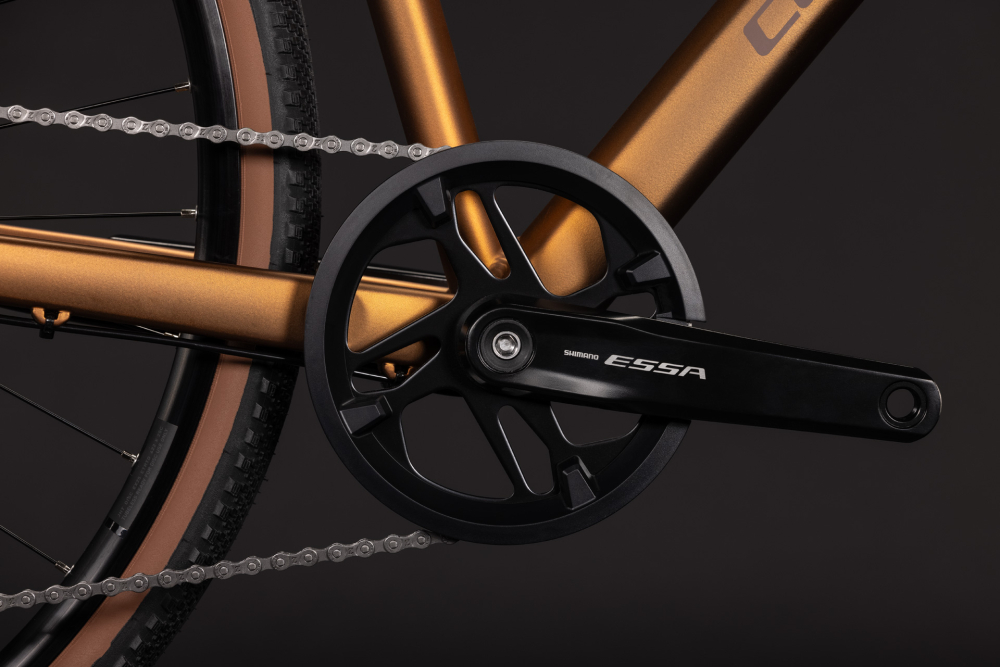 BICICLETA CUBE NULANE ONE METALLICCARAMEL BROWN 2027 XL [4]