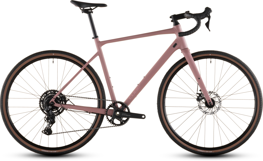 BICICLETA CUBE NUROAD ONE RUBY PUCE 2026 M [1]