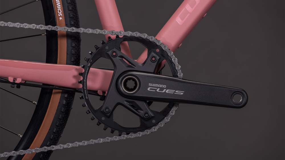 BICICLETA CUBE NUROAD ONE RUBY PUCE 2026 M [4]