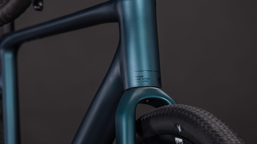 BICICLETA CUBE NUROAD RACE ROYALGREEN BLACK 2026 XXL [5]