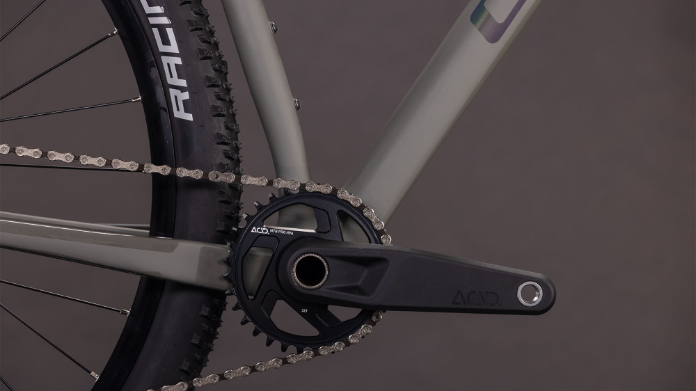 BICICLETA CUBE REACTION C:62 ONE OLDGREY BLACK 2026 cadru M (17") - roti 29 [4]