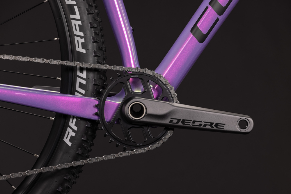 BICICLETA CUBE REACTION C:62 PRO COSMICPURPLE BLACK 2027 L [4]