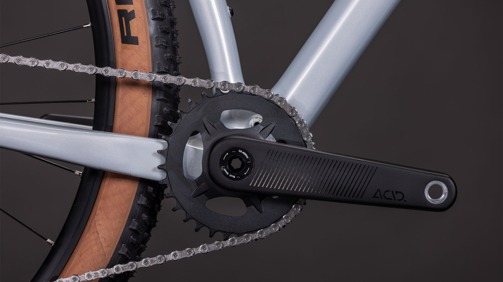 BICICLETA CUBE REACTION C:62 RACE FOGGREY WHITE 2026 L [5]