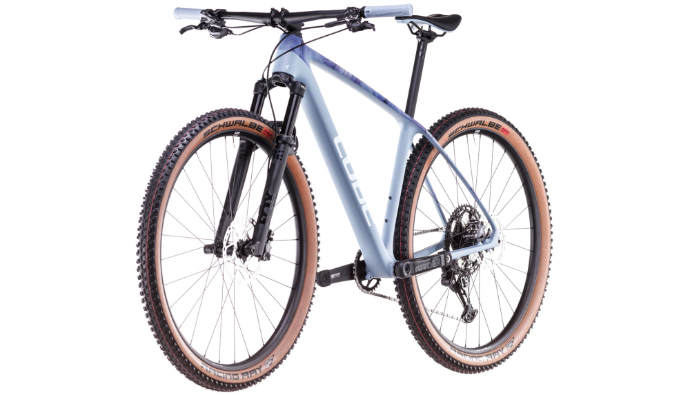 BICICLETA CUBE REACTION C:62 RACE PIGEONBLUE ART 2025 cadru XXL (24") - roti 29" [4]