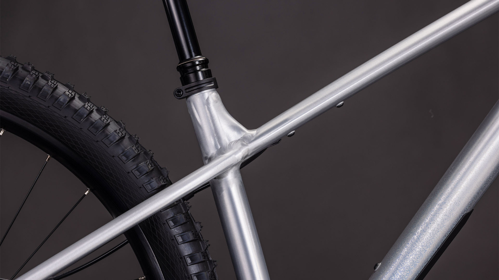 BICICLETA CUBE REACTION TM ONE RAWMETAL BLUE 2026 cadru XL (22") - roti 29 [5]