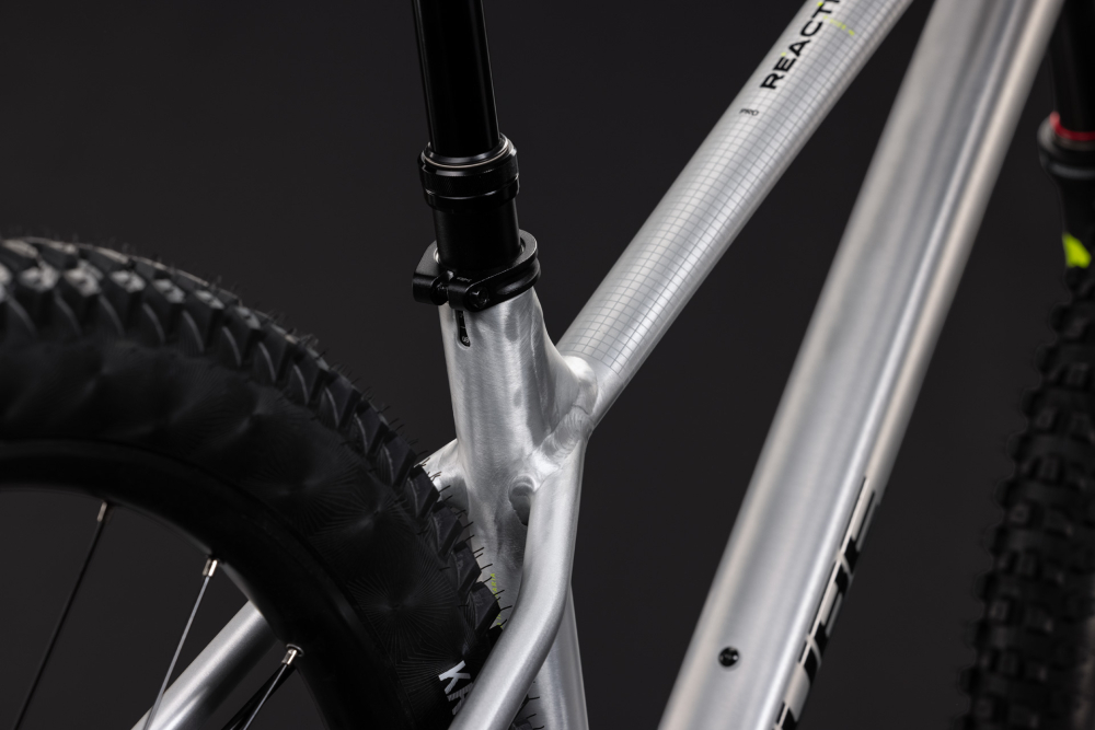 BICICLETA CUBE REACTION TM PRO RAW BLACK 2027 cadru M (17") - roti 29 [3]