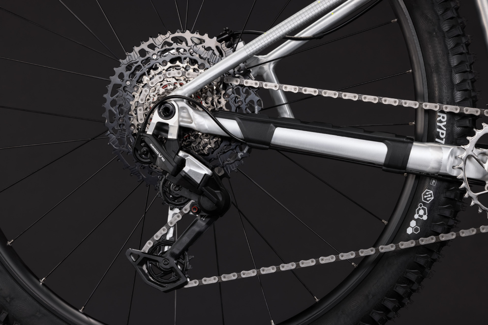 BICICLETA CUBE REACTION TM PRO RAW BLACK 2027 cadru XS (14") - roti 27.5 [5]