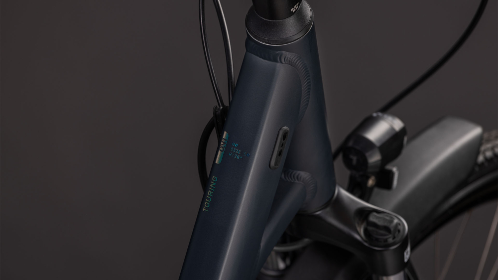 BICICLETA CUBE TOURING ONE EASY ENTRY NIGHT CHROME 2026 50 cm [2]