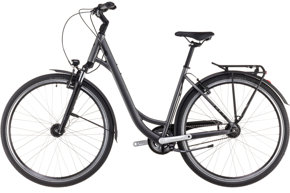 BICICLETA CUBE TOWN ONE EASY ENTRY SLATEBLACK LUNAR 2025 53 cm [5]