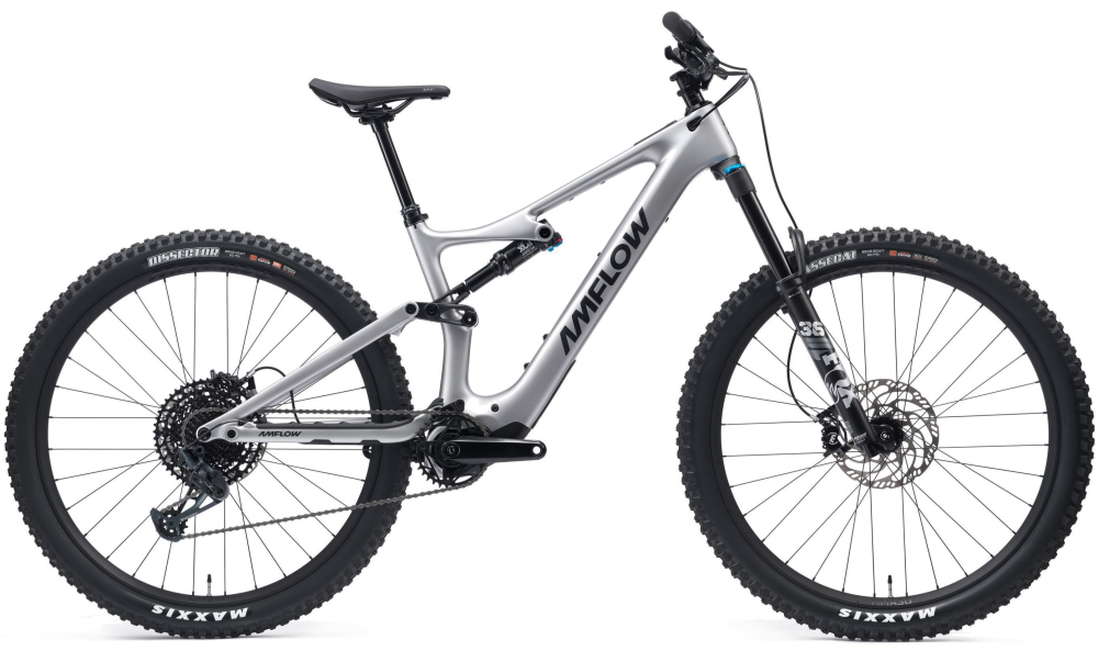 BICICLETA ELECTRICA AMFLOW PL CARBON SATIN SILVER XL [1]