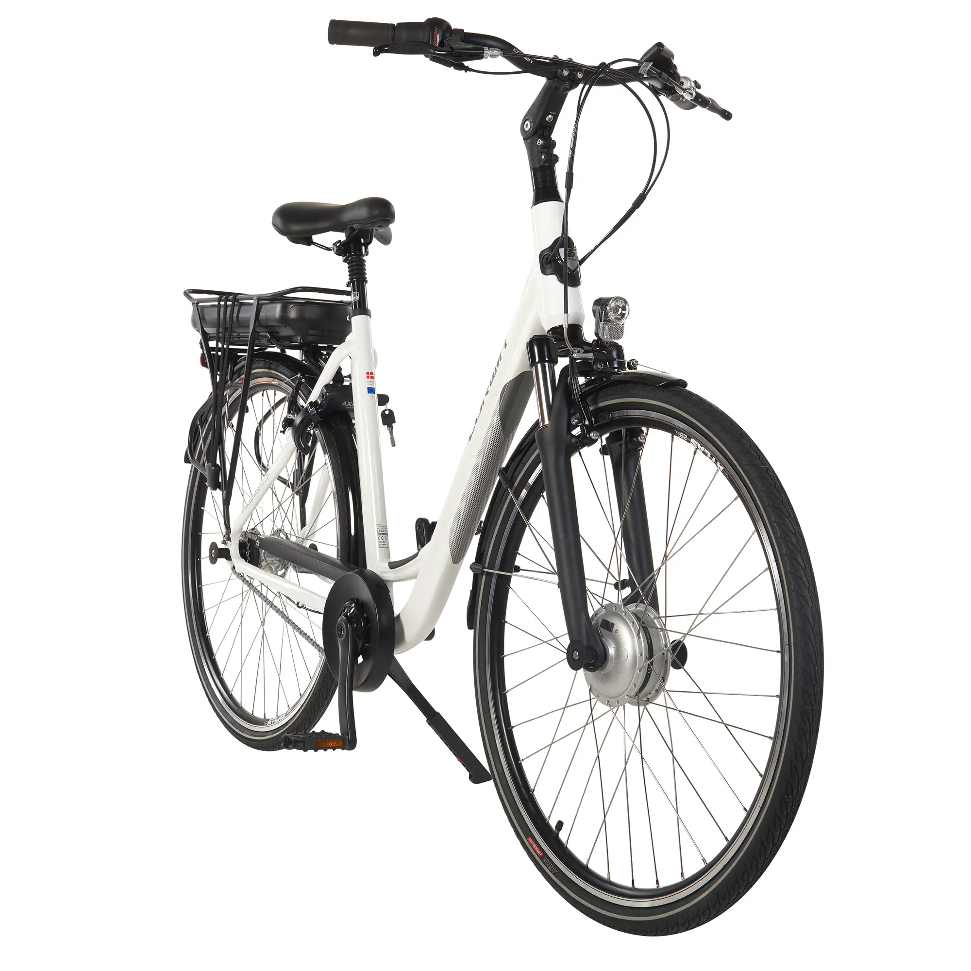 Bicicleta Electrica Corwin 28122 - 28 Inch, 490mm, Alb [2]