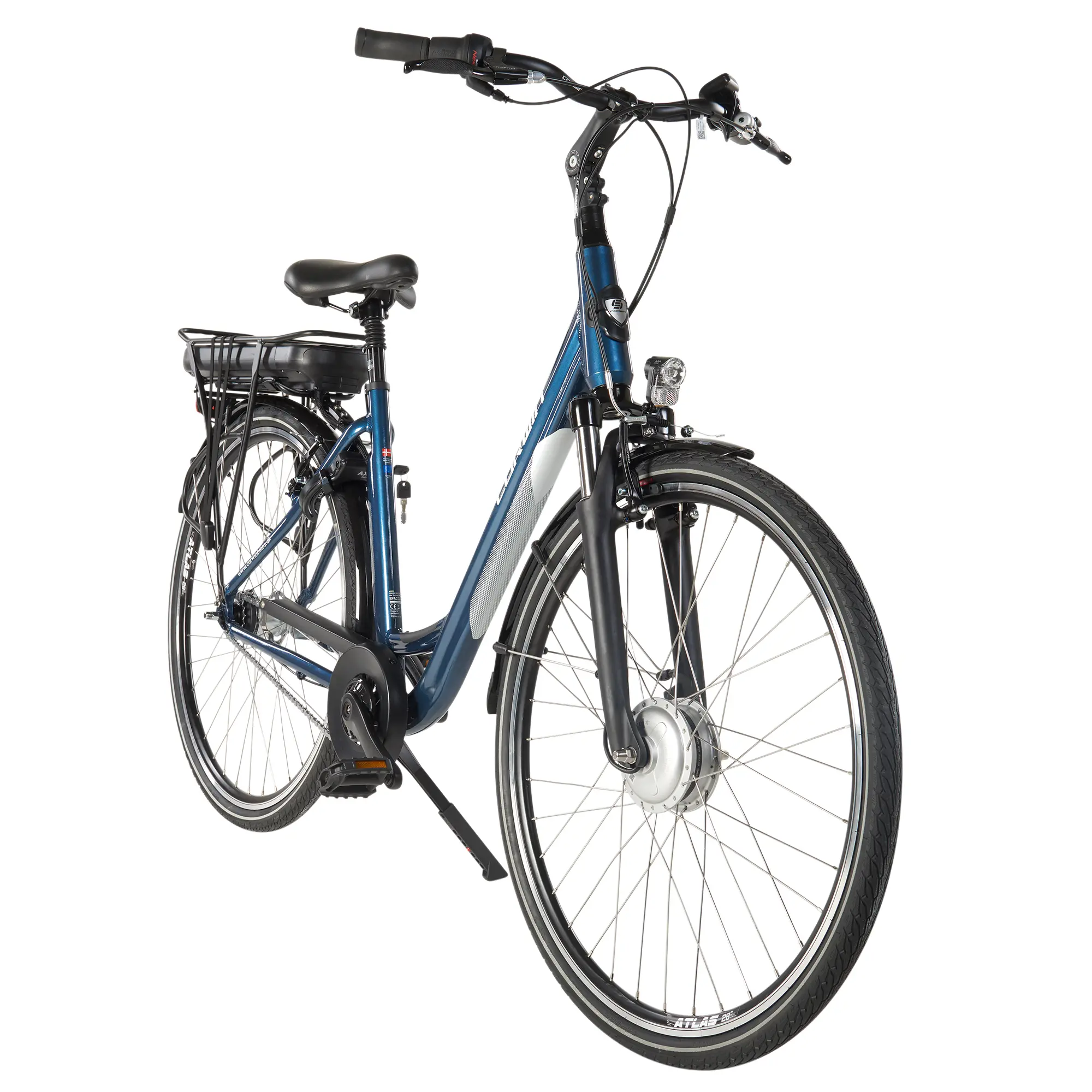 Bicicleta Electrica Corwin 28122 - 28 Inch, 530mm, Albastru [2]