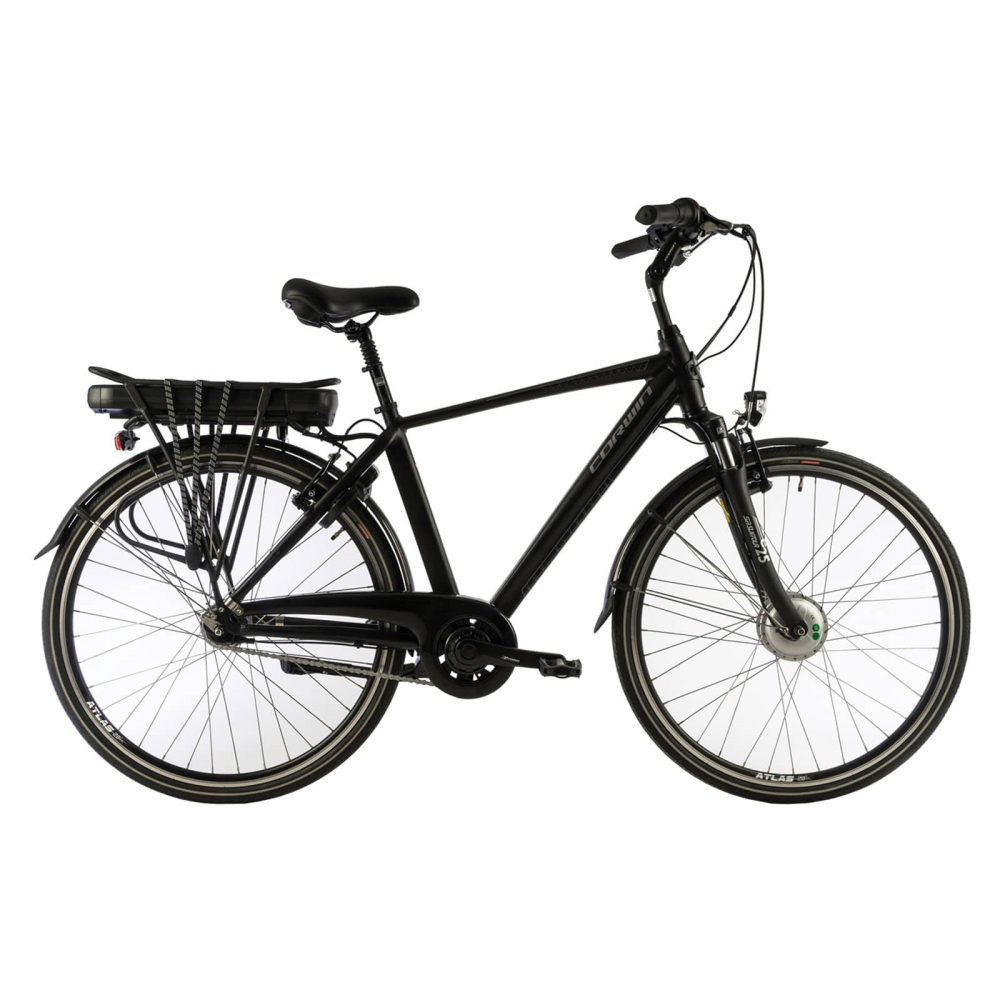 Bicicleta Electrica Corwin 28321 - 28 Inch, 490 mm, Negru mat [1]