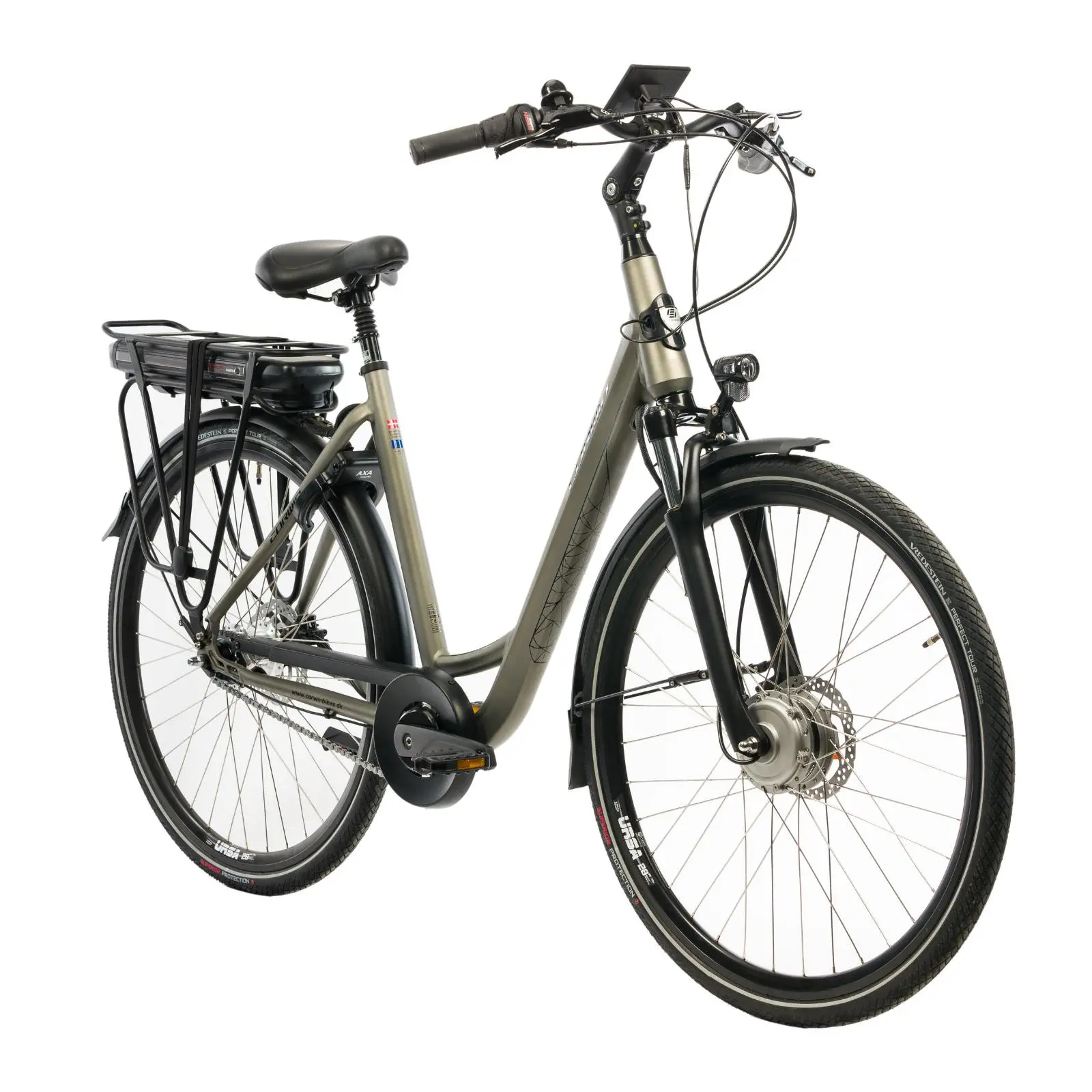 Bicicleta Electrica Corwin 28326 - 28 Inch, 530mm, Gri [2]