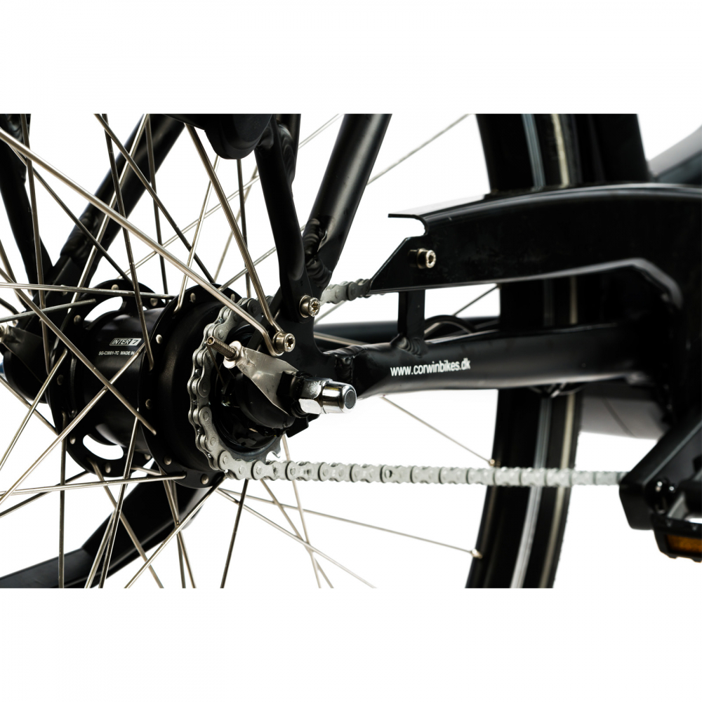 Bicicleta Electrica Corwin 28329 - 28 Inch, L, Negru [4]