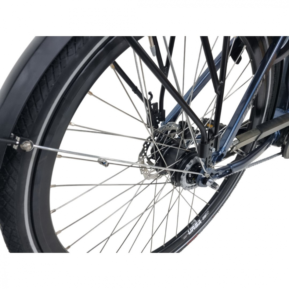 Bicicleta Electrica Corwin 28426 - 28 Inch, motor central, L, Albastru [3]