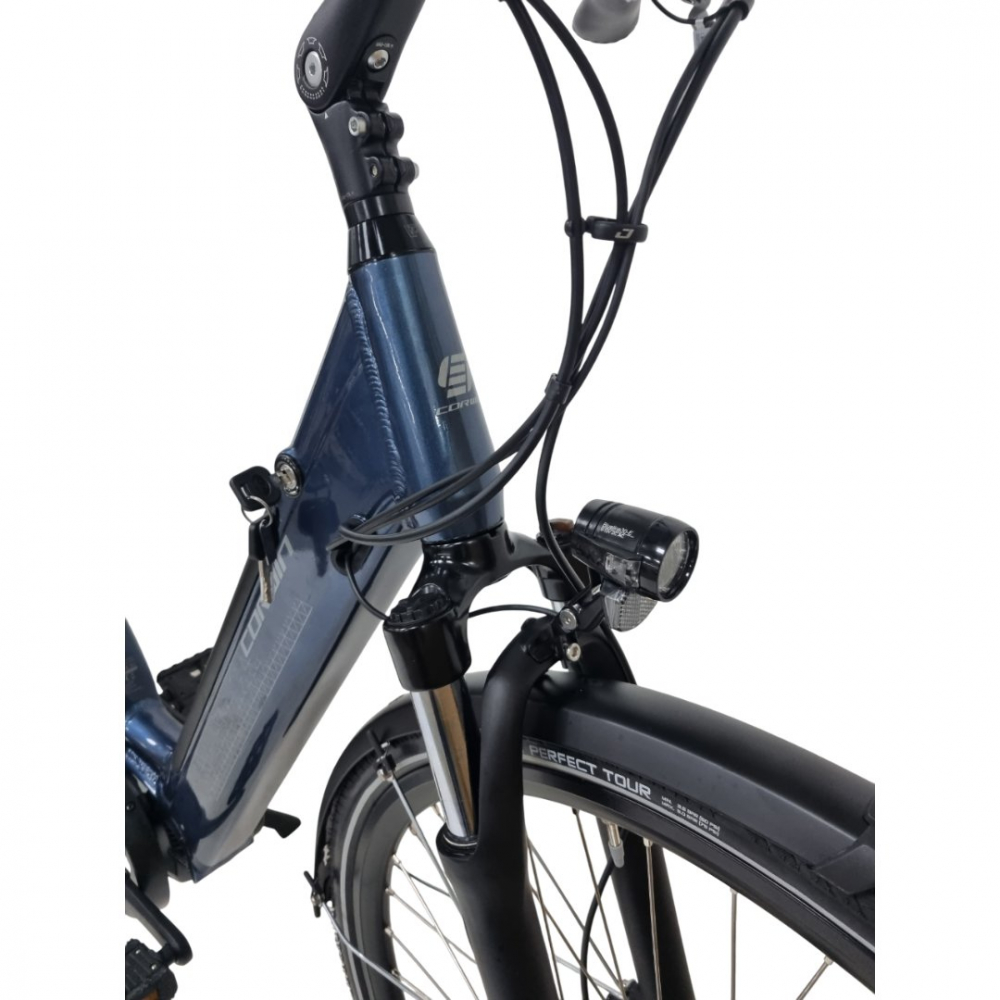 Bicicleta Electrica Corwin 28426 - 28 Inch, motor central, L, Albastru [5]