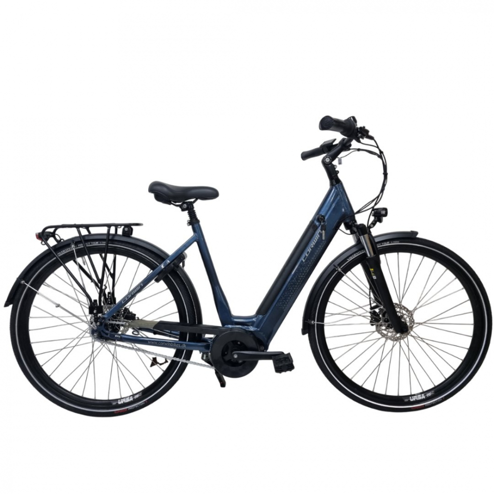 Bicicleta Electrica Corwin 28426 - 28 Inch, motor central, L, Albastru [1]